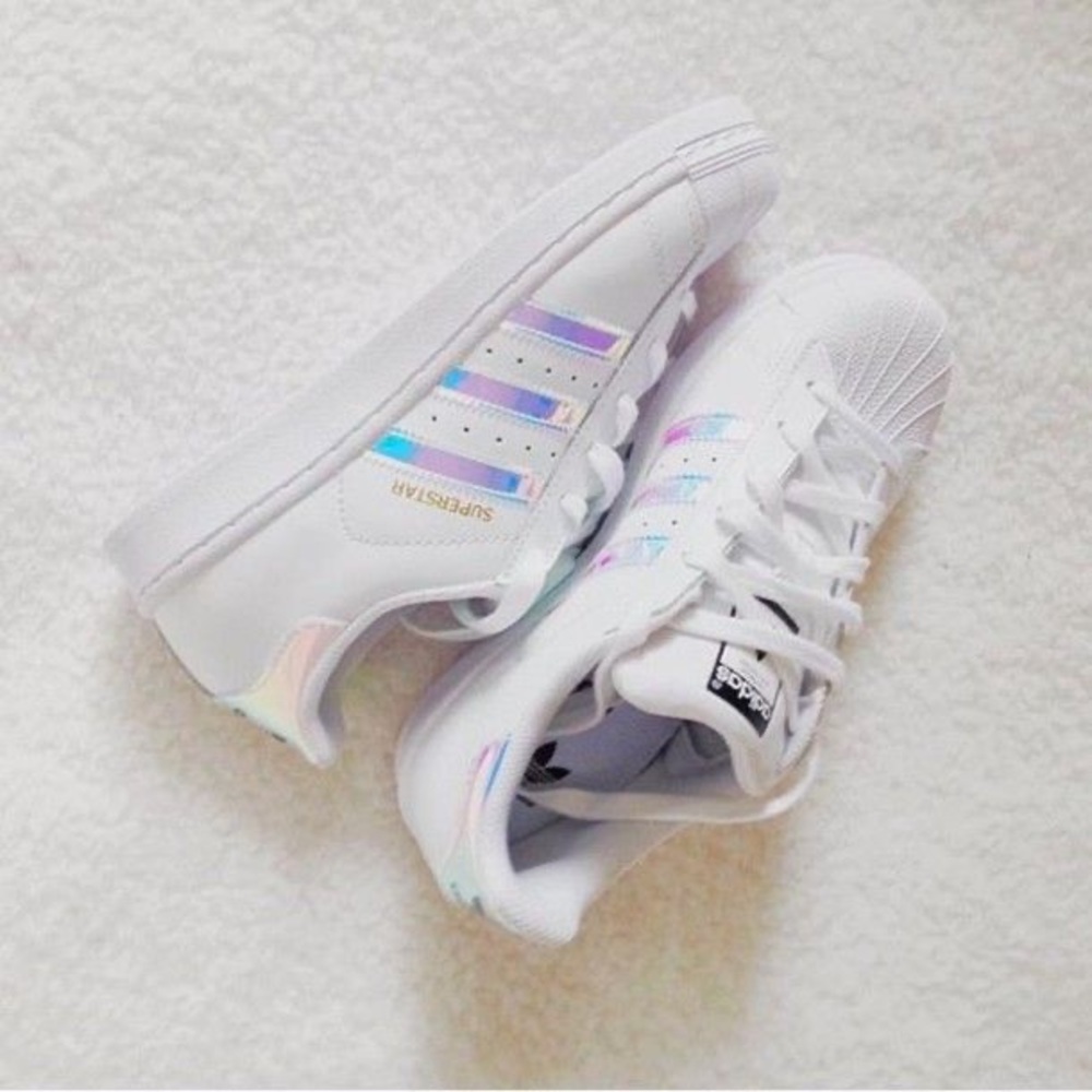Adidas Superstar Holographic Sneakers
